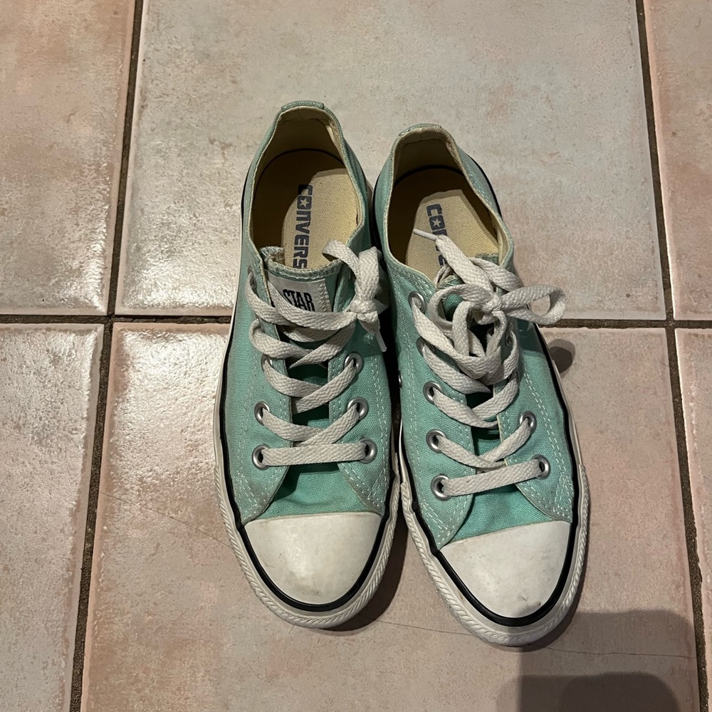 Teal Converse